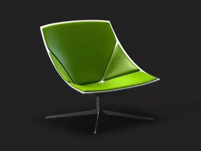 Fritz Hansen Space Chair 3D model