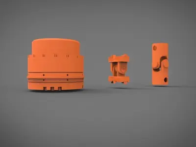 scifi kitbash 4 3D print model