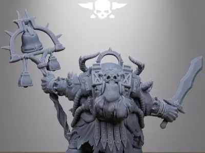 Corrupted Lord of the Filth 3D print model