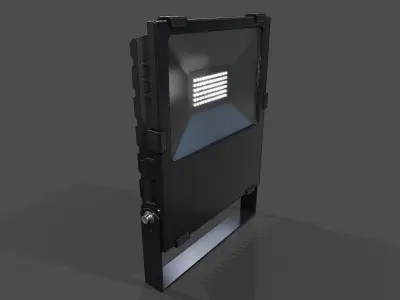 Light V01 - Low Poly Low-poly 3D model