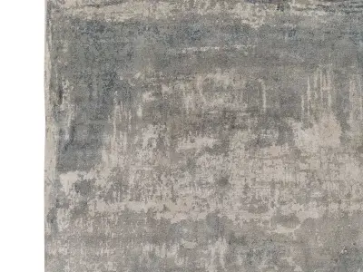 MEHTA HAND-KNOTTED WOOL RUG 3D model