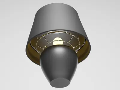 Table lamp 3D model 74