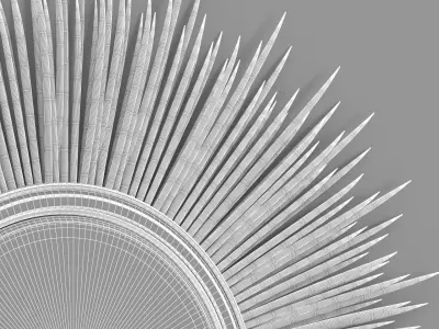 Sun mirror 3D model