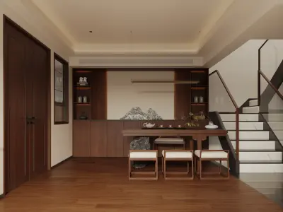 apartment interior scenes       3D model get
