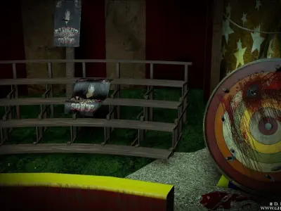 Abandon Horror Circus 3D model
