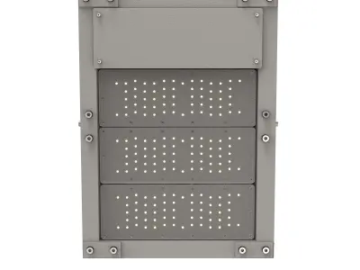 Outdoor industrial Lighting Module  10 3D model