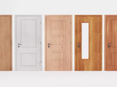 -Interior Doors- 3D model
