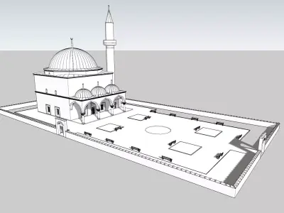 Mosque Free 3D model purchase