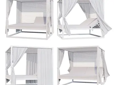 Daybed GANDIABLASCO 3D model