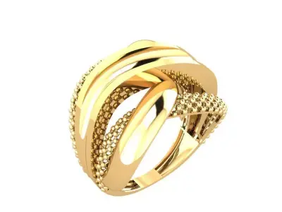wedding RING 3D print model 49