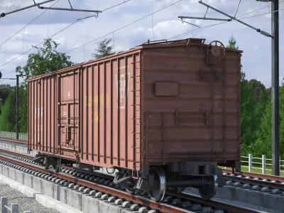  PRR Sliding Door X58B Wagon Used 