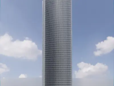 Parametric Building 1c9 3D model