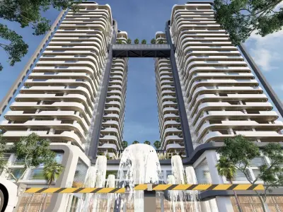 building skyscraper architecture building 3d model 3D model
