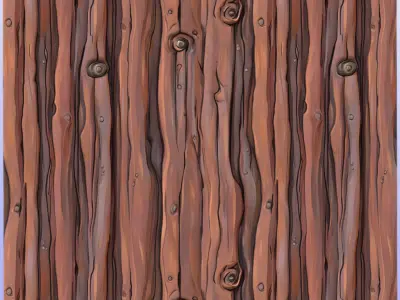 Stylized Wood Seamless Texture Texture 11