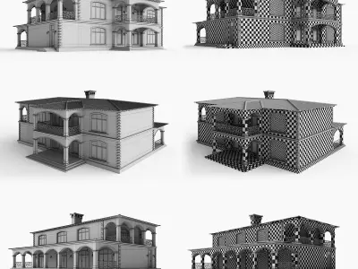 Villa in California  3D model