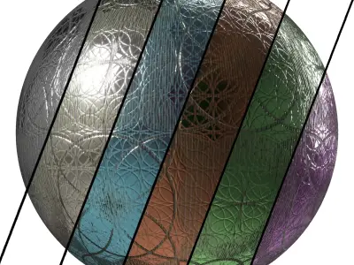 Fabric Materials 38- Shiny Lace Fabric Pbr 4k Seamless Texture
