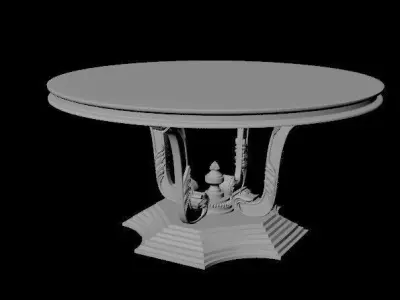 dining table 3D model