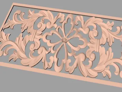 3D carved model furniture 3D design used for artcam aspire E829 3D model
