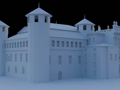 Palazzo Madama - High-Quality 3D model