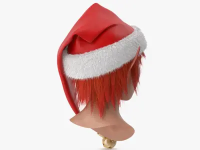  Christmas Elf Female Head 