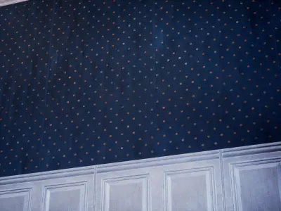 Vintage Blue Wallpaper Texture