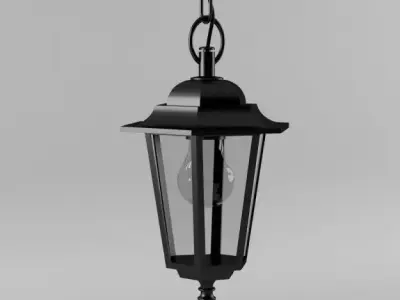 Exterior Ceiling Lamp 3D model
