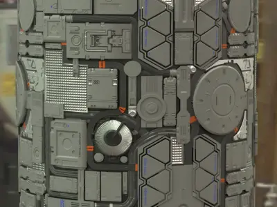Scifi Techplate Texture Set Texture