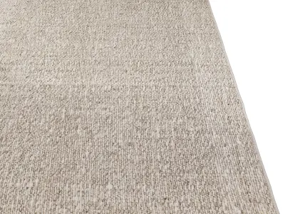 Carpet set 3216 - Hand-Woven Jute Rug - 4K 3D model
