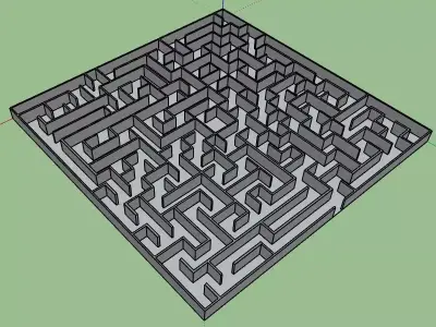 Maze 3D free  Free 3D model