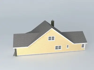 Cottage House Free 3D model buy