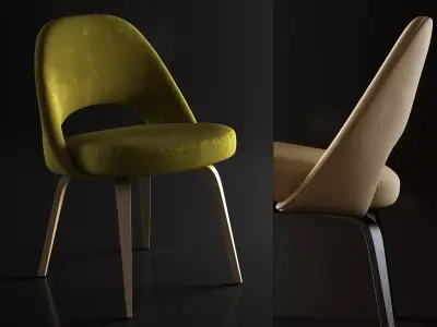 Saarinen Executive Chair 3D model