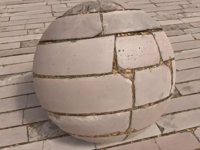Block Paving 02 - Photogrammetry based Environment Texture Texture