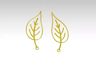 20 beautiful earring collection 3D print model