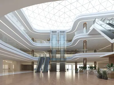  Modern Shopping Mall Interior 