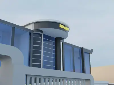 Gedung SEAQIS 3D model