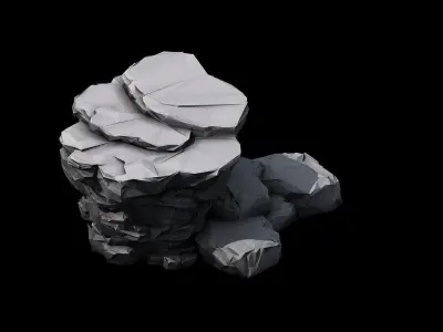 Wild - rock 1102 3D model
