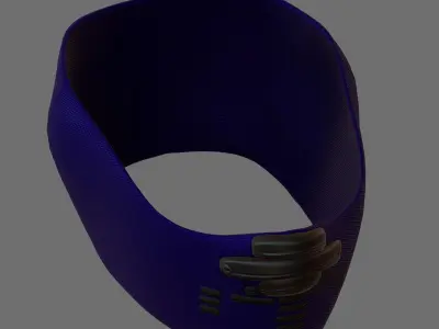 Gas mask helmet 3d model scifi Low-poly  Low-poly 3D model 172