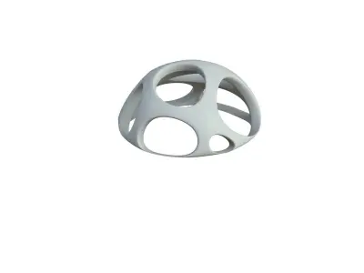 SciFi Cube Object No 52918 Low Poly Shape Low-poly 3D model