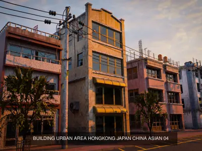 BUILDING URBAN AREA HONGKONG JAPAN CHINA ASIAN PACK