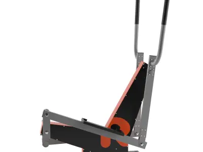 Romana set 1 outdoor exercise equipment 3D model