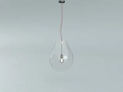 laos Pendant Low-poly 3D model