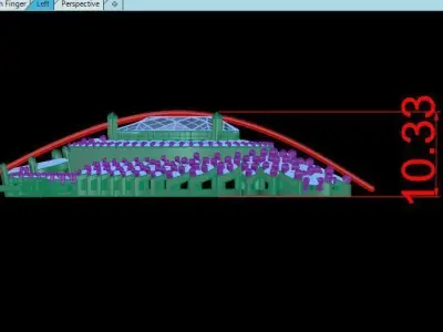 necklace  gold dimond 3D print model