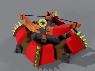 X Bow 3D model