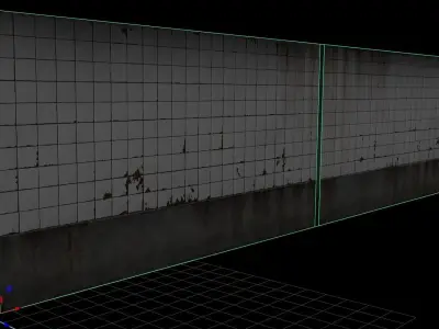 old mosaic wall - VR AR Texture