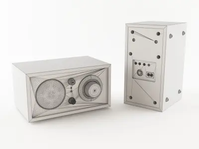 Tivoli Audio Radio Free 3D model