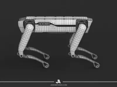 Boston Dynamics Spot - Utility Robot 3D Model 3D model