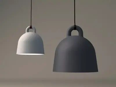 Bell Lamp by Normann Copenhagen 3D model