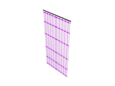 Door Beads V1 004 3D model