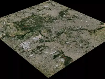 Lucknow - India 3D model
