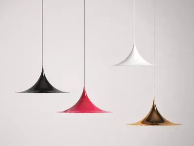 Semi Lights 3D model